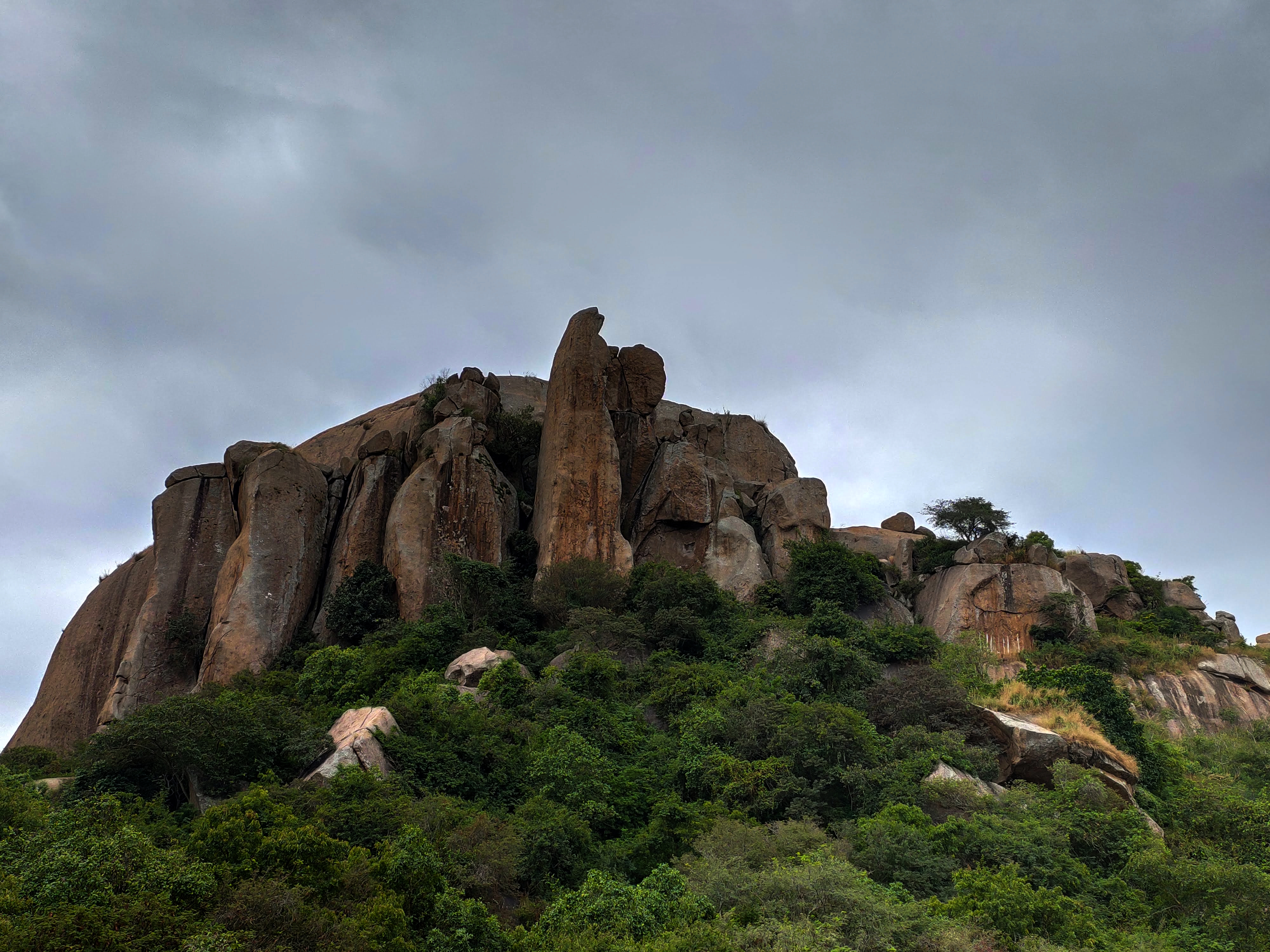 Rocky hills in Ramadevarabetta Vulture Sanctuary (Ramanagara)